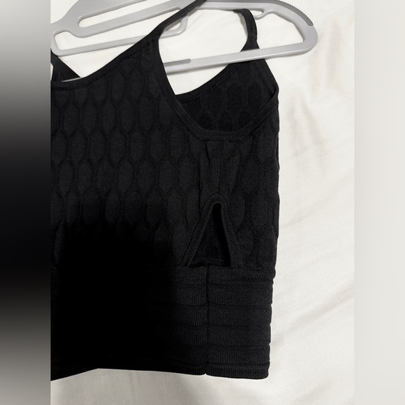 Jonathan Simkhai Black Rayon knit Textured Top - Picture 4 of 7